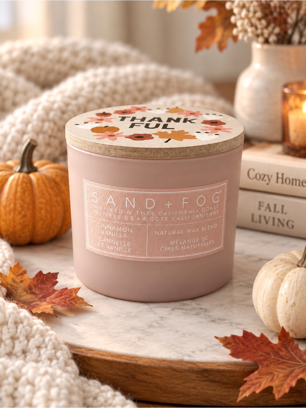 SAND+FOG Cinnamon Vanilla Candle